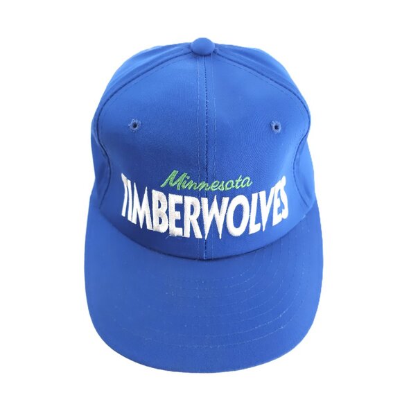Vintage Starter Minnesota Timberwolves Baseball Hat Adjustable Snapback Cap